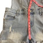 Celebrity Pink  light wash short overalls size Medium Photo 14