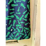Essaye Surface Art Australian navy green Siamese cat print mini circle skirt XS Photo 3