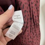 Rails Womens V-Neck Short Sleeve Jet Jumpsuit Rust Spotted Wide Leg Size XS Photo 9