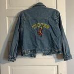 Disney Vintage  Tigger Denim Jacket Photo 3