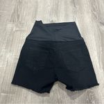 Just USA  Black Maternity Shorts Photo 3