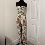 Vestique  Size Small floral Sleeveless Maxi pants romper. Photo 8