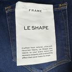 Frame  Le Mini Boot Cut Claremont Slit Jeans Dark Wash Size 33 Inseam 33” Stretch Photo 5