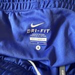 Nike Women’s  Dri-Fit Running Shorts- Blue Geometric Print, Size Small Photo 4