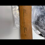 Vintage Comme Des‎ Faus Brown Leather Belt Photo 7