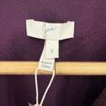 Joie NEW NWT ‎ Marcel Blackberry Houndstooth Tiered Long Sleeve Wrap Dress Small Photo 6