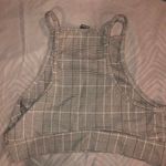 Windsor Plaid Crop Top  Photo 1