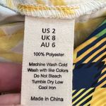 Loudmouth Womens Margarita Plaid Golf Bermuda Shorts Multicolored Y2K SZ 2 Yellow Photo 5