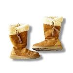 UGG  Chestnut Plumdale Tassel Sheepskin Tall Boot Side Zip Women 10 ~ SN 1894 Photo 0