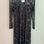 NWT Saint + Sofia Runway Mesh Dress in Green Twilight Floral Size US12 Photo 3