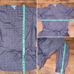 Draper James  Embroidered Dot Chambray Wrap Top Photo 13