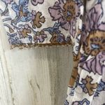 Roberta Roller Rabbit  Floral Beaded Top size XS Boho Photo 2