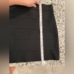 BCBGMAXAZRIA New  Black Simone Bandage Skirt Photo 2