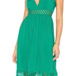 Jack by BB Dakota 193. Kaia Green Maxi Dress with adjustable straps Photo 2