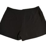Eloquii Black Dress Shorts Four Button Closure Pockets Polyester Spandex Size 28 Photo 5