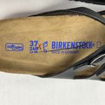 Birkenstock Florida Birko-Flor Womens Sz 6 Black Walking Outdoor Sandals Sz 37 Photo 5