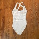 ANDIE The Tulum One Piece Swimsuit White Size S NWT minimalist Photo 3