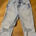 Vigoss  Stevie Crop straight Light Wash Distressed Jeans Sz 26 Photo 1