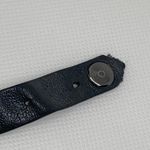 Ladies LA MER Collections black tone 22mm Rectangle Watch wrap Leather running Photo 2