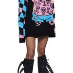 Dolls Kill x SpongeBob Rebel Star Intarsia Sweater size XS/S Photo 1