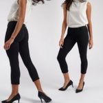 Betabrand Crop Classic Dress Pant Yoga Pants Black #W0249 W1424 Sz M Photo 2