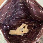 NWT Canvas Weekend Overnight Luggage Bag Brown Photo 3