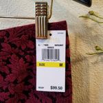 Michael Kors Burgundy Pencil Skirt Size Med Photo 5