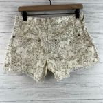 Free People  NWT Paisley Printed Cut Off Shorts Size 25 Photo 3