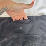 Athleta Leggings Pants Womens Small Black Gray Floral Acitvewear Stretch Yoga Photo 6