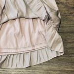 Glam Boho Ruffled Ballon Long Sleeve Mini Dress Blush Pink Size Large Photo 9