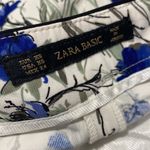 ZARA floral pants NWT slim tailored stretch summer trousers Photo 7