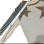 Oversized Star Patch Sweater Black Photo 6