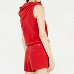 Juicy Couture Juicy by  Rugby Zip‎ Up Hooded Terry Romper Photo 5