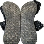 Sanuk  Yoga Sling 2 Mat Sandals Size 10 black and lavender polka dot Photo 2