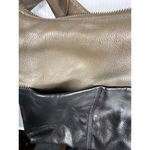 Brighton Shoulder Bag Hobo Two Tone Leather Tassel Charm Designer Purse Photo 9