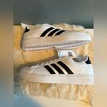 Adidas  Women’s Grand Court 2.0 Black Stripe Sneaker Photo 4