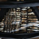 NWT Issa de Mar Triangle Black Tie Halter Swim Bikini Top XS Photo 4