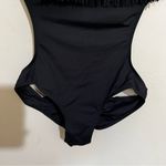 l*space L* Black Free Love‎ Prima Donna Fringe Bandeau Monokini Swimsuit Photo 6