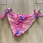 frankie's bikinis Frankie’s Colby Floral‎ Tie-Dye Bikini Bottom size Medium Photo 1