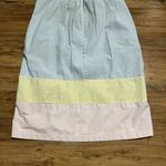 Vintage Vandemere House Coat/Dress Pastel Seersucker Zip Up Robe Nightgown Sz M Size M Photo 1