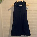 Lululemon dress Lightweight Sleeveless Polo Tennis True Navy White 2 Photo 3