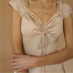 Current Air  Los Angeles Satin Midi Dress Photo 3