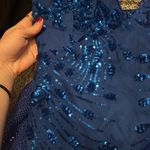 Lulus  Royal Blue Sequin Mini Dress Photo 4