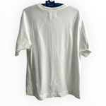 Ted Baker White SS crewneck cotton loose Revolution print Tee OVERSIZED S / M Photo 6