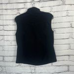 REI Black Fleece Full Zip Vest Jacket Women’s Medium Lightweight Outdoor Layer Photo 9