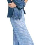 Anthropologie Anthro Blue Striped Rope Palazzo Pants size 2 Photo 0