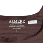 Almere Brown Seamless Crop Top Women's Size Small | 75 Photo 2