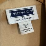Sag Harbor Vintage Prophecy by  Tan Office Business Blazer Jacket Sz 6 Photo 6