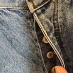 Brandy Melville John Galt Button Fly Straight Leg Medium Blue Jeans Size Medium No Distressing Photo 3