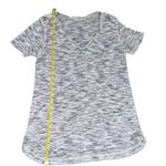 Lululemon Womens  What The Sport Tee Gray Black White Short Sleeve T-Shirt Size S Photo 5